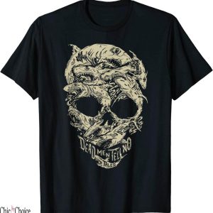 Cats Skull T-Shirt Disney Pirates Shark