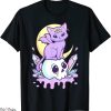Cats Skull T-Shirt Funny Kawaii Goth Cute Creepy Witchy