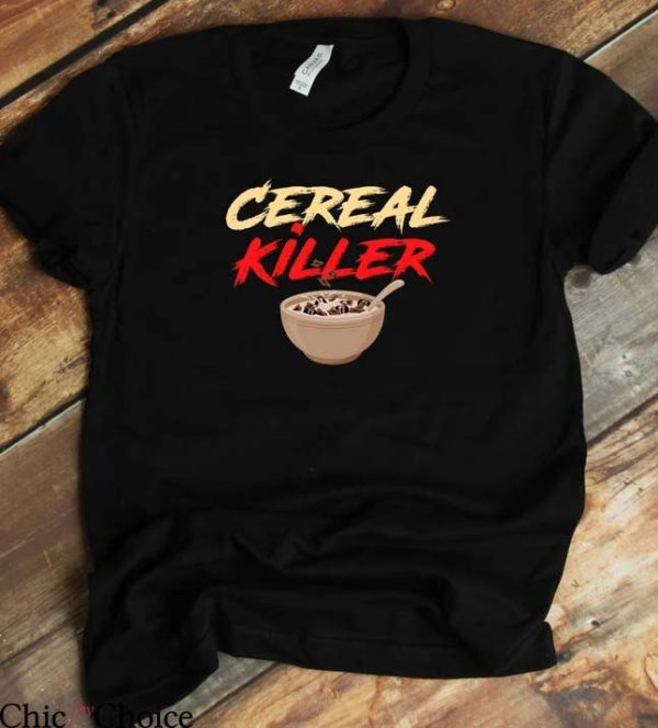 Cereal Killer T Shirt Funny Halloween Cereal Killer