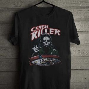 Cereal Killer T Shirt Halloween Cereal Killer Horror Movies