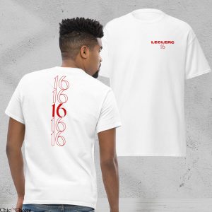 Charles Leclerc T-Shirt 16 Formula One F1 Racing Driver