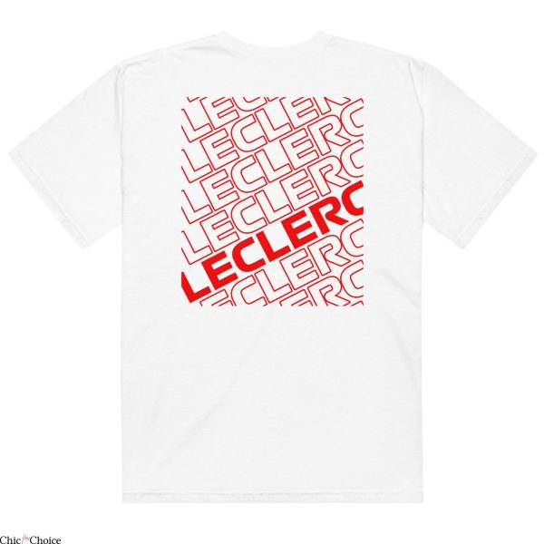 Charles Leclerc T-Shirt Ferrari Formula 1 Racing Driver