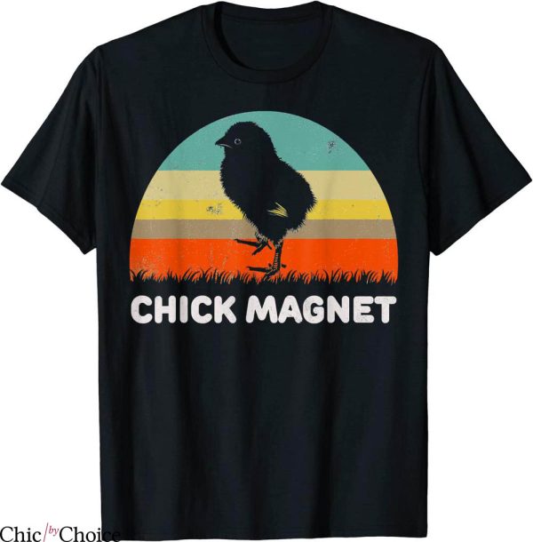 Chick Magnet T-Shirt Kenny Omega Funny Retro Style Tee