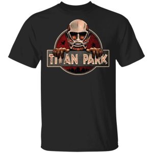 Colossal Titan Park T Shirt Attack On Titan Anime Tee All Day Tee 3