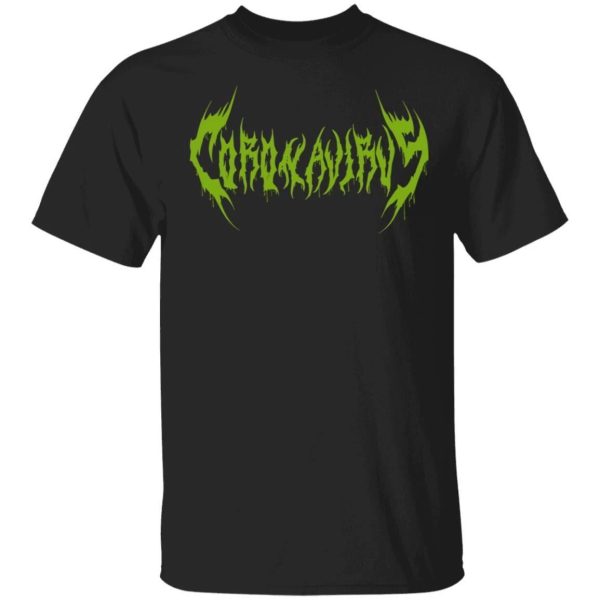 Corona T-shirt Heavy Metal Style Tee  All Day Tee