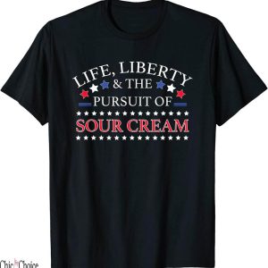 Creme De La Creme T-Shirt Funny Sour Cream Novelty Gift