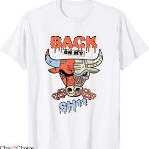 Crimson Bliss T-Shirt Back Bull Crimson Bliss 5s Matching
