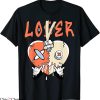 Crimson Bliss T-Shirt Loser Lover Drip Heart Bliss 5s Match