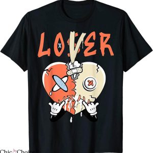 Crimson Bliss T-Shirt Loser Lover Drip Heart Bliss 5s Match