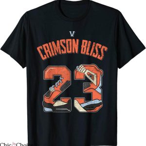 Crimson Bliss T-Shirt Number 23 Dirty Bliss 5s Matching