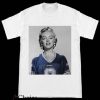 Dallas Cowboys Vintage T-Shirt Marilyn Monroe Wearing
