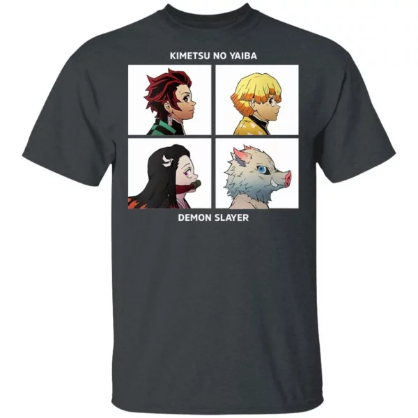 Demon Slayer Kimetsu No Yaiba Shirt Tanjiro Zenitsu Inosuke Nezuko Tee  All Day Tee