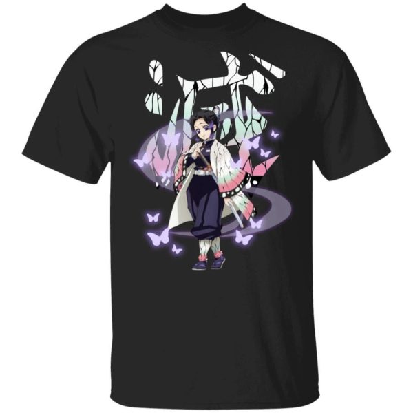 Demon Slayer Kisatsutai Shinobu Kocho Shirt Kimetsu No Yaiba Tee  All Day Tee