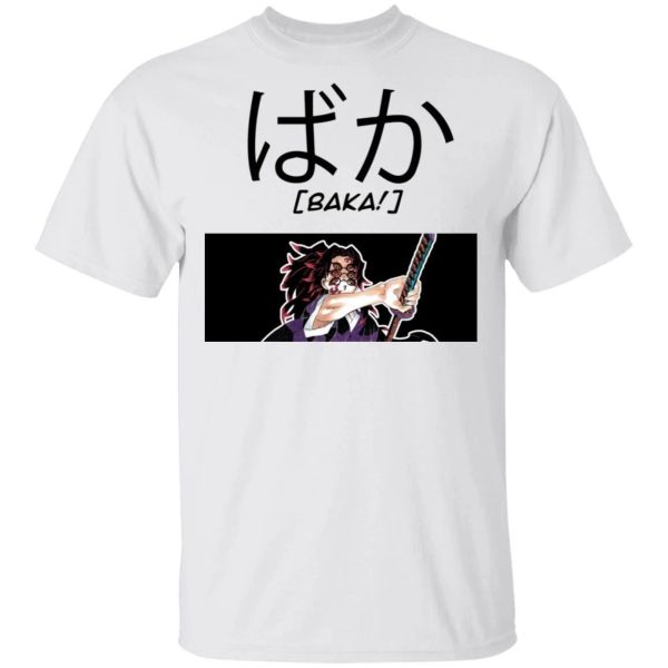 Demon Slayer Kokushibo Baka Shirt Kimetsu No Yaiba Tee  All Day Tee