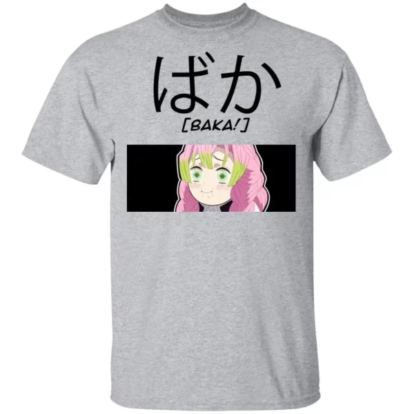 Demon Slayer Mitsuri Kanroji Baka Shirt Kimetsu No Yaiba Tee  All Day Tee