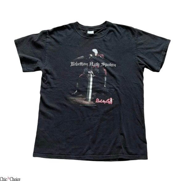 Devil May Cry T Shirt Dante Rebellion Hath T Shirt