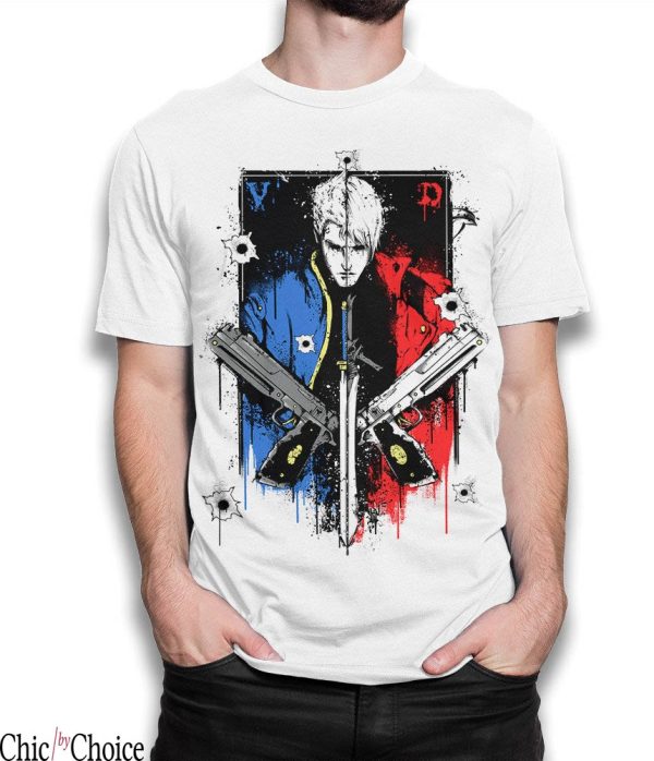 Devil May Cry T Shirt Devil May Dante And Vergil T Shirt