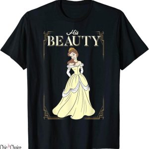 Disney Just Married T-Shirt Beauty The Beast Belle