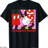 Disney Just Married T-Shirt Friends Minnie Current Mood