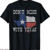 Don’t Mess With Texas T-Shirt Vintage Longhorn Lone Star