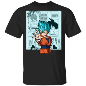 Dragon Ball Blue Goku Shirt Anime Character Mix Manga Style Tee All Day Tee 2 Dragon Ball Blue Goku Shirt Anime Character Mix Manga Style Tee All Day Tee 3