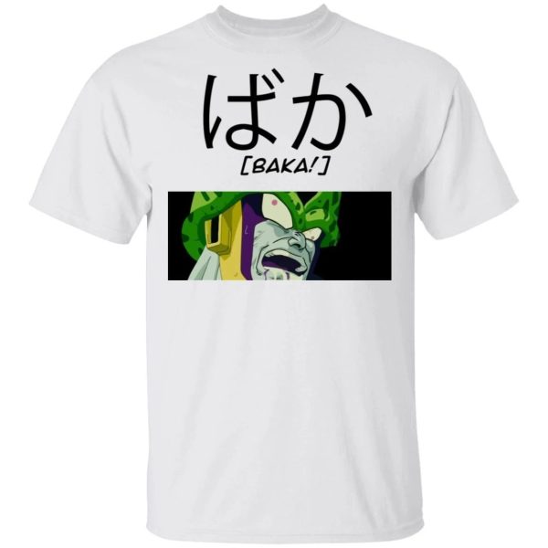 Dragon Ball Cell Baka Shirt Funny Character Tee  All Day Tee