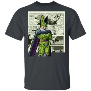 Dragon Ball Cell Shirt Anime Character Mix Manga Style Tee All Day Tee 4