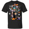 Dragon Ball Characters on Halloween Tree Shirt Saiyans Halloween Tee  All Day Tee