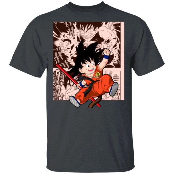 Dragon Ball Goku Kid Shirt Anime Character Mix Manga Style Tee  All Day Tee
