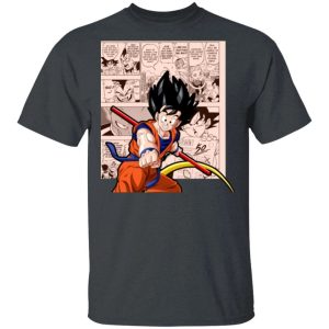 Dragon Ball Goku Shirt Anime Character Mix Manga Style Tee All Day Tee 3 Dragon Ball Goku Shirt Anime Character Mix Manga Style Tee All Day Tee 4