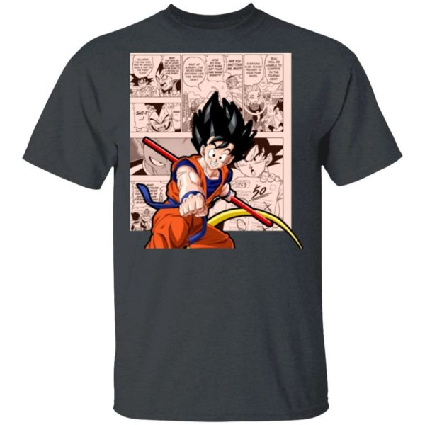 Dragon Ball Goku Shirt Anime Character Mix Manga Style Tee  All Day Tee