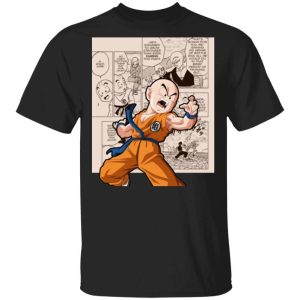 Dragon Ball Kirilyn Shirt Anime Character Mix Manga Style Tee All Day Tee 3