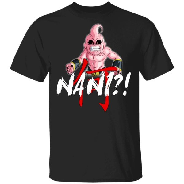 Dragon Ball Majin Boo Nani Shirt Funny Anime Character Tee  All Day Tee