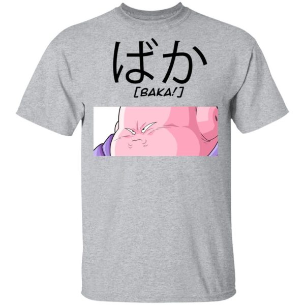 Dragon Ball Majin Buu Baka Shirt Funny Character Tee  All Day Tee