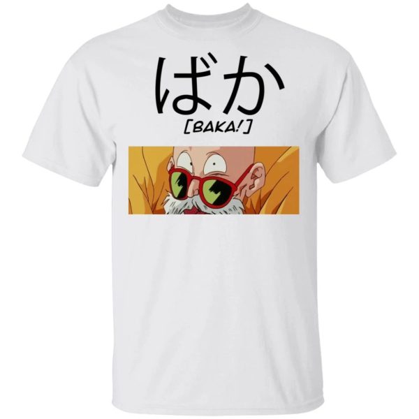 Dragon Ball Master Roshi Baka Shirt Funny Character Tee  All Day Tee