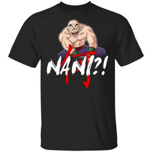 Dragon Ball Tenshinhan Nani Shirt Funny Anime Character Tee All Day Tee 3