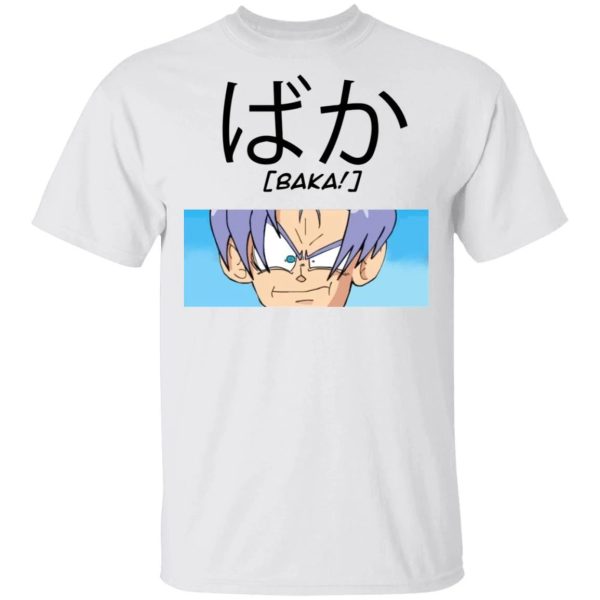 Dragon Ball Trunks Baka Shirt Funny Character Tee  All Day Tee