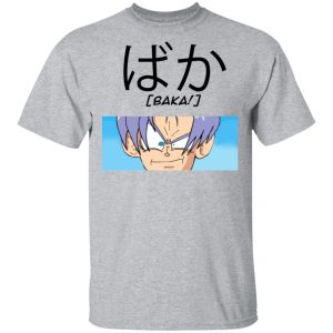 Dragon Ball Trunks Baka Shirt Funny Character Tee All Day Tee 3 Dragon Ball Trunks Baka Shirt Funny Character Tee All Day Tee 4