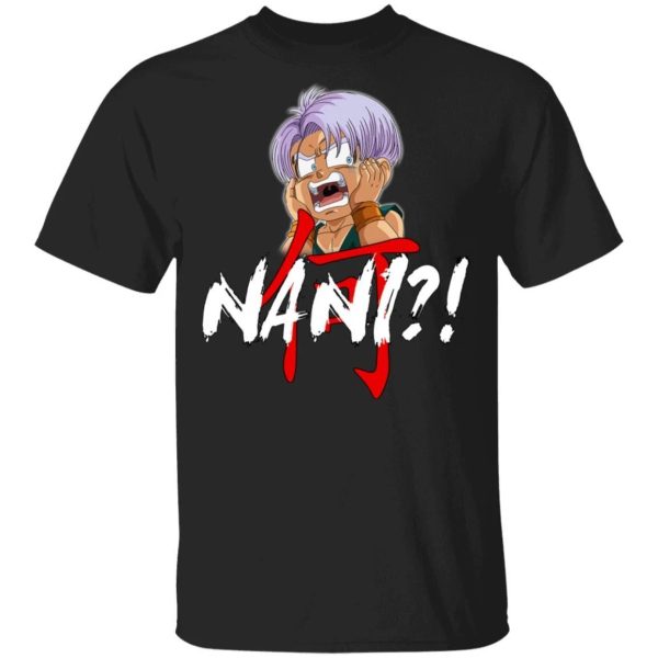 Dragon Ball Trunks Nani Shirt Funny Anime Character Tee  All Day Tee