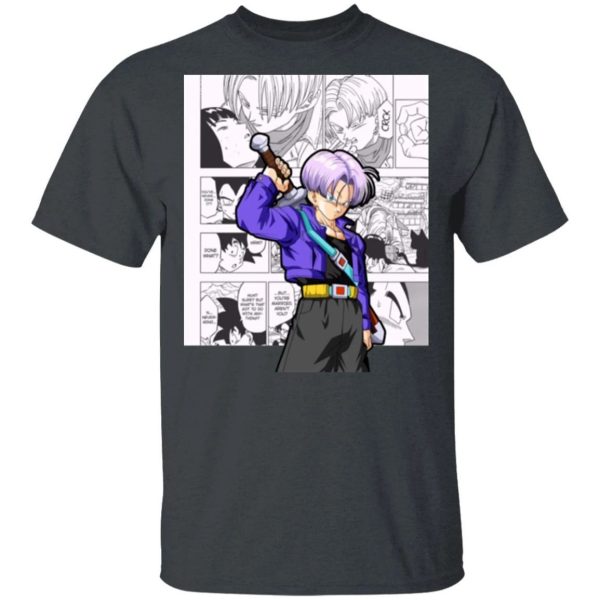 Dragon Ball Trunks Shirt Anime Character Mix Manga Style Tee  All Day Tee