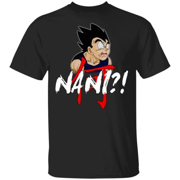 Dragon Ball Vegeta Nani Shirt Funny Anime Character Tee  All Day Tee