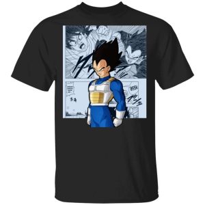 Dragon Ball Vegeta Shirt Anime Character Mix Manga Style Tee All Day Tee 3