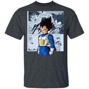 Dragon Ball Vegeta Shirt Anime Character Mix Manga Style Tee All Day Tee 4