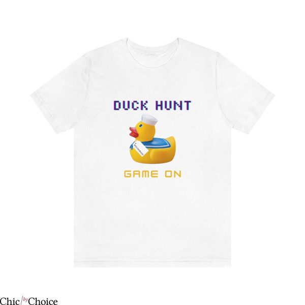 Duck Hunt T-Shirt Cruising Ducks Game On Y2K Classic