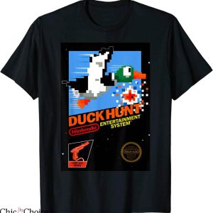 Duck Hunt T-Shirt Nintendo NES Duck Hunt Retro Vintage