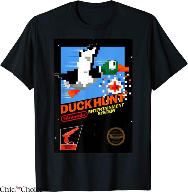 Duck Hunt T-Shirt Nintendo NES Duck Hunt Retro Vintage