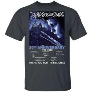 Edward Scissorhands T shirt 30th Anniversary 1990 2020 All Day Tee 4