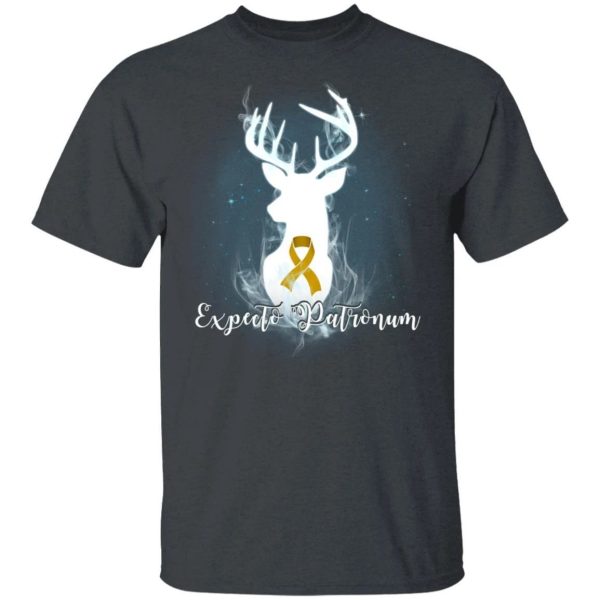 Expecto Patronum Appendix Cancer Awareness T-shirt Harry Potter Patronus Tee  All Day Tee