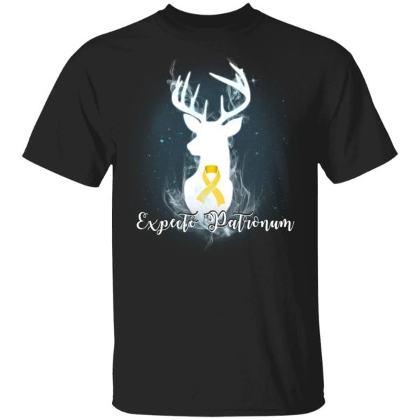 Expecto Patronum Bone Cancer Awareness T-shirt Harry Potter Patronus Tee  All Day Tee