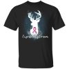 Expecto Patronum Breast Cancer Awareness T-shirt Harry Potter Patronus Tee  All Day Tee